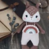 Receita Esquilo Amigurumi