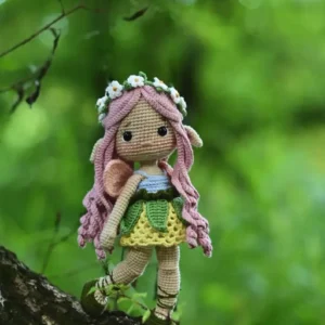 Receita Fadinha Amigurumi