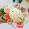 Receita Florzinha Amigurumi