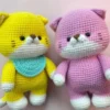 Receita Gatinhos Amigurumi