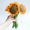 Receita Girassol Amigurumi