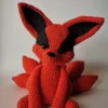Receita Kurama Amigurumi