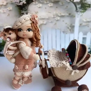 Receita Mae e Filha Amigurumi