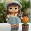 Receita Boneca de Chapeu Amigurumi