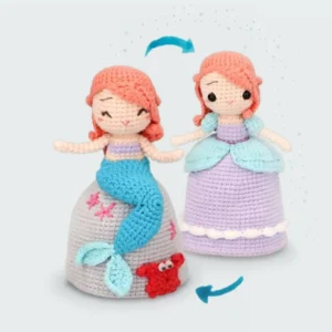 Receita Ariel Reversivel Amigurumi