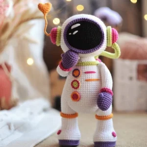 Receita Astronauta Amigurumi