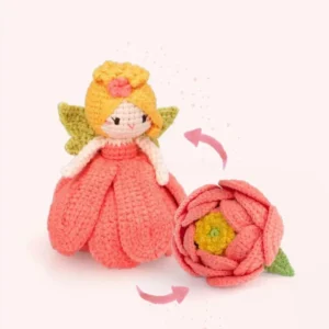 Receita Boneca Reversivel Amigurumi