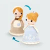 Receita Princesa Reversivel Amigurumi