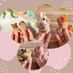 Receita Capivaras Amigurumi