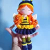 Receita Boneca Abelha Amigurumi