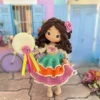 Receita Boneca Amigurumi
