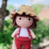 Receita Boneca Caipira Amigurumi