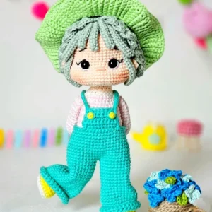 Receita Boneca do Campo Amigurumi