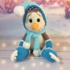 Receita Boneco de Neve Amigurumi