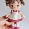 Receita Bonequinha Amigurumi