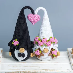 Receita Gnomos Amigurumi