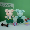 Receita Porquinhos Amigurumi