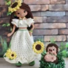 Receita Boneca Girassol Amigurumi