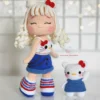 Receita Boneca Hello Kitty Amigurumi