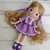 Receita Boneca Purple Amigurumi
