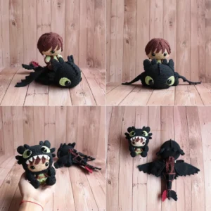 Receita Banguela + Menino Amigurumi