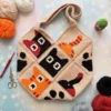 Receita Bolsa Gato Amigurumi