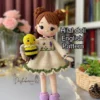 Receita Boneca Abelha Amigurumi