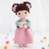 Receita Boneca Japonesa Amigurumi