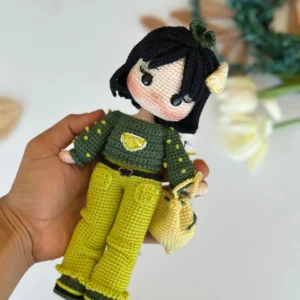 Receita Boneca Limão Amigurumi
