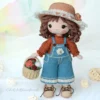 Receita Boneca do Campo Amigurumi