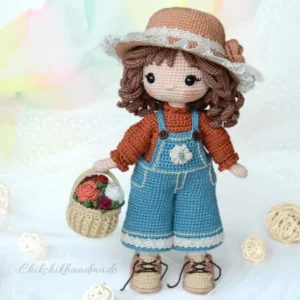 Receita Boneca do Campo Amigurumi