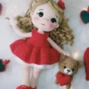 Receita Boneca e Urso Amigurumi