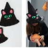 Receita Chapeu Gatinho Amigurumi
