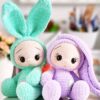 Receita Coelhos Amigurumi