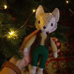 Receita Lobo Amigurumi