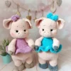 Receita Porquinhos Amigurumi