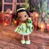 Receita Princesa Tiana Amigurumi
