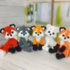 Receita Raposas Amigurumi
