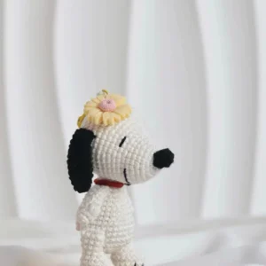 Receita Snoopy Amigurumi