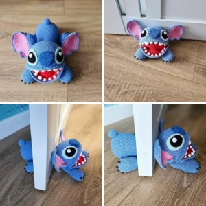 Receita Stitch Peso de Porta Amigurumi