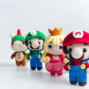 Receita Turma Mario Amigurumi