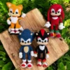 Receita Turma Sonic Amigurumi