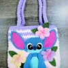 Receita Bolsa Stitch Amigurumi