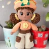 Receita Boneca  Amigurumi