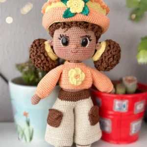 Receita Boneca Amigurumi