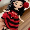 Receita Boneca Dan?arina Amigurumi