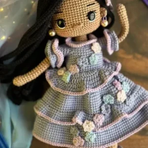 Receita Boneca Isabela Amigurumi