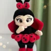 Receita Boneca Joaninha Amigurumi