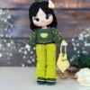 Receita Boneca Limão  Amigurumi