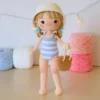 Receita Boneca Verão Amigurumi